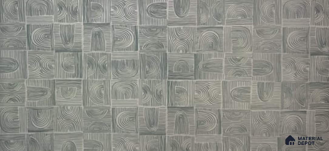 Highlighter Floor & Wall Tile TL 12324 B Bentley Green 4 ft x 2 ft Glue Matte Finish Vitrified Tile - 9 mm 