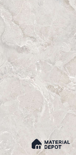 Marble Floor & Wall Tile TL 06409 Rustone Bianco 4 ft x 2 ft Matte Finish Vitrified Tile - 9 mm | Suitable for Living Room, Bedroom & Bathroom