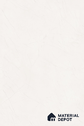 Marble Floor & Wall Large Format Tile TL 06421 Fenno White 6 ft x 4 ft Satin Finish Vitrified Tile - 9 mm | Suitable for Living Room, Bedroom & Bathroom | Adhesive and Spacers Must be Used During Installation