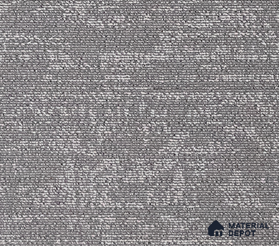 CT 00096 C Haze 15 Steel Grey Haze Series 500x500 mm | Non Woven | 100 % Solution Dyed Olefin | 600 GSM | 1/2 Gauge | Eco Backing Carpet Tile