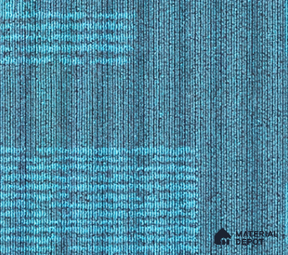CT 00095 C Palo Alto 11 Aqua Blue Palo Alto Series 500x500 mm | Non Woven | 100 % Solution Dyed Olefin | 600 GSM | 1/2 Gauge | Eco Backing Carpet Tile