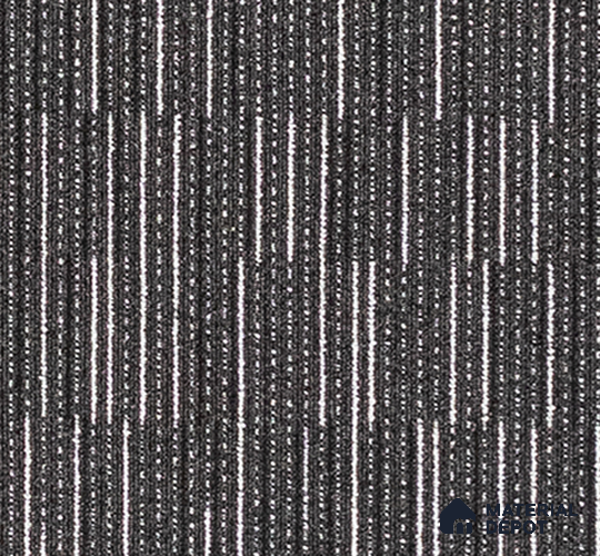 CT 00093 Ray 01 Charcoal Grey Ray Series 500x500 mm | Non Woven | 100 % Solution Dyed Olefin | 500 GSM | 1/2 Gauge | Eco Backing Carpet Tile