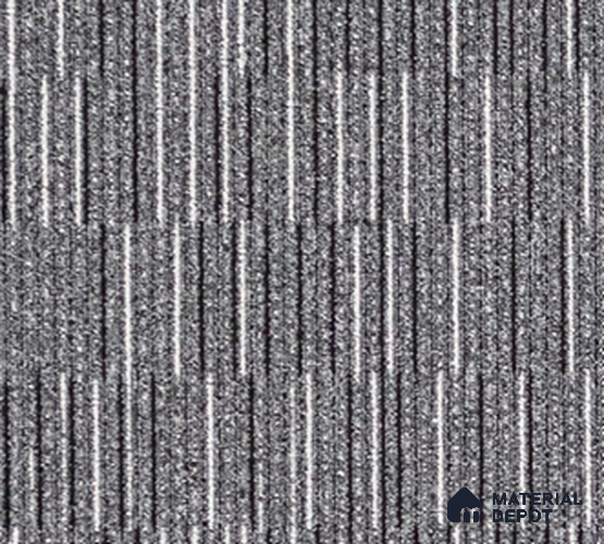 CT 00093 B Ray 02 Shadow Grey Ray Series 500x500 mm | Non Woven | 100 % Solution Dyed Olefin | 500 GSM | 1/2 Gauge | Eco Backing Carpet Tile