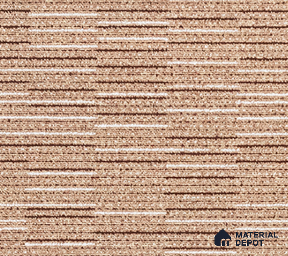 CT 00093 D Ray 04 Chocolate Brown Ray Series 500x500 mm | Non Woven | 100 % Solution Dyed Olefin | 500 GSM | 1/2 Gauge | Eco Backing Carpet Tile