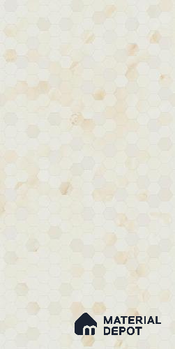 Faux Mosaic Wall Tile TL 11957 B Gems Mellow Crema 2 ft x 1 ft Glossy Finish Ceramic Tile - 9 mm