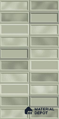 Faux Subway Wall Tile TL 11956 B Bayaz Bice Decor 2 ft x 1 ft Glossy Finish Ceramic Tile - 9 mm