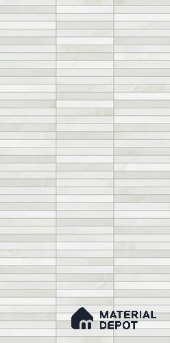 Faux Subway Wall Tile TL 11959 Ronda Mellow Bianco 2 ft x 1 ft Glossy Finish Ceramic Tile - 9 mm