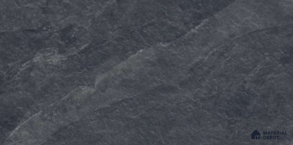 Marbles & Stones Floor Tile TL 11954 Morion Charcoal 4 ft x 2 ft Matte Finish Colour Body Punch Vitrified Tile - 9 mm | 5 Random Design