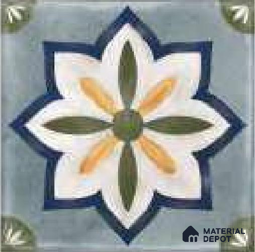 Moroccans Wall Tile TL 12132 80386 Lucido Phool 8 inc x 8 inc Glossy Finish  Vitrified Tile - 9 mm