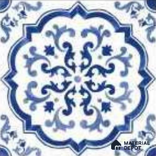 Moroccans Floor & Wall Tile TL 12149 E SP 80193 Shilpkar Worli 8 inc x 8 inc Matte Finish  Vitrified Tile - 9 mm