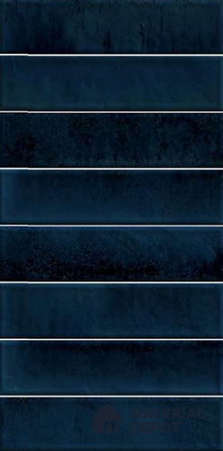Faux Subway Wall Tile TL 10792 B Tierras Denim Decor 2 ft x 1 ft Glossy Finish Ceramic Tile - 9 mm | Please Expect a Slight Variation of Pattern