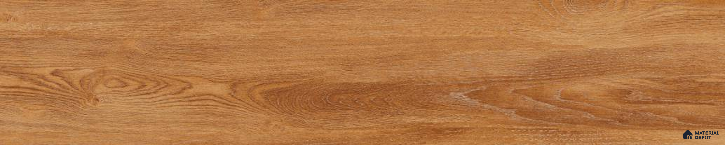 Wooden Effect Floor Tile TL 12072 Natural Wood Brown 3.2 ft x 8 inc Matte Finish Ceramic Tile - 9 mm