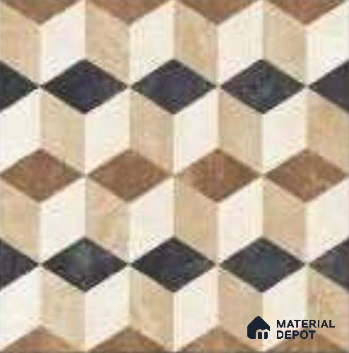 Moroccans Floor & Wall Tile TL 12151 K SP 80026 Urban Miami 8 inc x 8 inc Matte Finish  Vitrified Tile - 9 mm