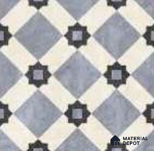 Moroccans Floor & Wall Tile TL 12151 J SP 80017 Urban Clearwater 8 inc x 8 inc Matte Finish Vitrified Tile - 9 mm