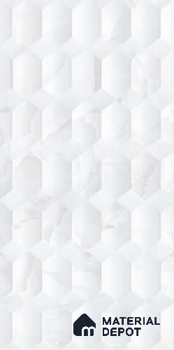 Faux Subway Wall Tile TL 10795 B Parchment 2 ft x 1 ft Glossy Finish Ceramic Tile - 9 mm | Please Expect a Slight Variation of Pattern