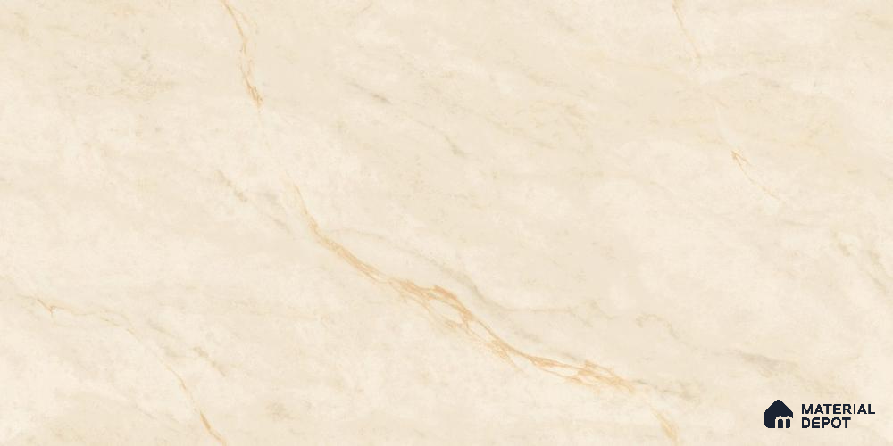Marbles & Stones Floor & Wall Tile TL 12031 CM Royal Crema 4 ft x 2 ft Glossy Finish Vitrified Tile - 9 mm | 5 Random Design