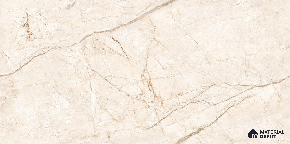 Marbles & Stones Floor & Wall Tile TL 12037 CM 026 4 ft x 2 ft Glossy Finish Vitrified Tile - 9 mm | 3 Random Design