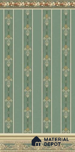 Patterned Wall Tile TL 12187 B SG Craft Slavia Decor 02 4 ft x 2 ft Glue Matte Finish Vitrified Tile - 9 mm