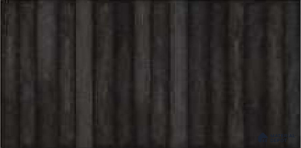 Subway & Backsplash Wall Tile TL 12141 C 12502 Wyonming Black 1 ft x 6 inc Glossy Finish  Ceramic Tile - 9 mm