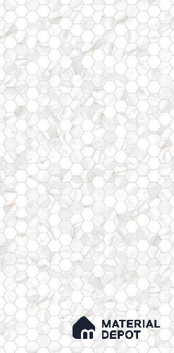 Faux Mosaic Wall Tile TL 10781 B Gems Satvario 2 ft x 1 ft Glossy Finish Ceramic Tile - 9 mm