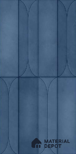Faux Subway Wall Tile TL 10782 J Arch Ocean 2 ft x 1 ft Glossy Finish Ceramic Tile - 9 mm | Please Expect a Slight Variation of Pattern