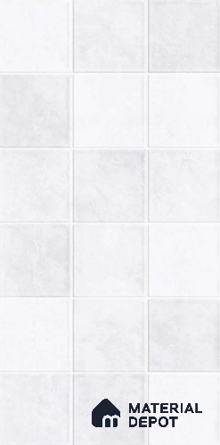 Faux Subway Wall Tile TL 10778 E Keraben Milky 2 ft x 1 ft Glossy Finish Ceramic Tile - 9 mm | Please Expect a Slight Variation of Pattern
