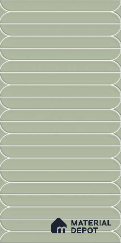 Faux Subway Wall Tile TL 10779 Cerlat Bice 2 ft x 1 ft Glossy Finish Ceramic Tile - 9 mm | Please Expect a Slight Variation of Pattern