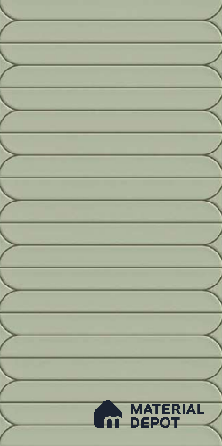 Faux Subway Wall Tile TL 10798 Riad Bice 2 ft x 1 ft Matte Finish Ceramic Tile - 9 mm | Please Expect a Slight Variation of Pattern