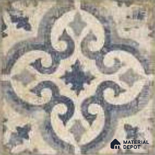 Moroccans Floor & Wall Tile TL 12153 F SP 80052 Vintage Octavia Azul 8 inc x 8 inc Matte Finish Vitrified Tile - 9 mm
