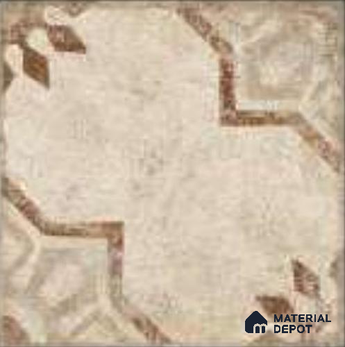 Moroccans Floor & Wall Tile TL 12153 N SP 80083 Vintage Orion Caffe 8 inc x 8 inc Matte Finish  Vitrified Tile - 9 mm