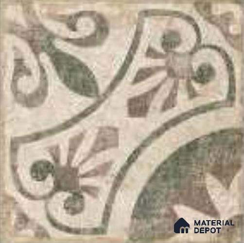 Moroccans Floor & Wall Tile TL 12153 T SP 80094 Vintage Elora Foresta 8 inc x 8 inc Matte Finish  Vitrified Tile - 9 mm