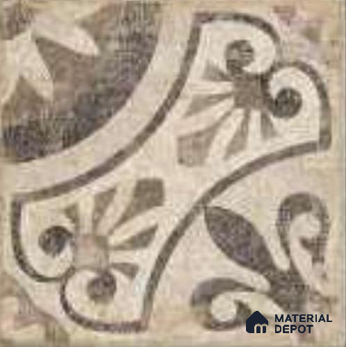 Moroccans Floor & Wall Tile TL 12153 E SP 80091 Vintage Elora Gris 8 inc x 8 inc Matte Finish  Vitrified Tile - 9 mm