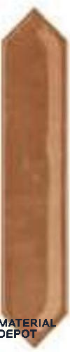 Subway & Backsplash Wall Tile TL 12145 P Desert Brown Picket 10 inc x 2 inc Glossy Finish Ceramic Tile - 9 mm