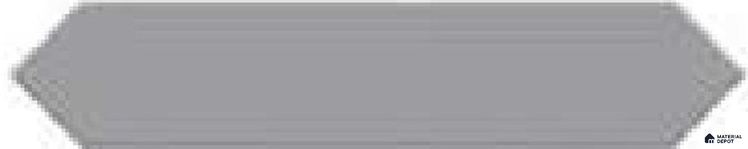 Subway & Backsplash Wall Tile TL 12140 G Milagro Oscuro Grey 10 inc x 2 inc Glossy Finish Ceramic Tile - 9 mm