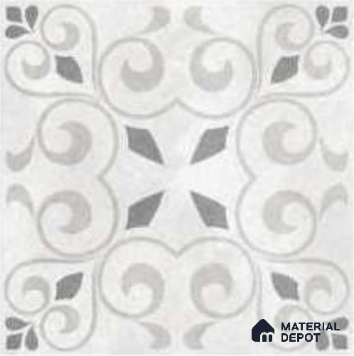 Moroccans Floor Tile TL 12142 20072 Cloud Oregon 1 ft x 1 ft Matte Finish Vitrified Tile - 9 mm