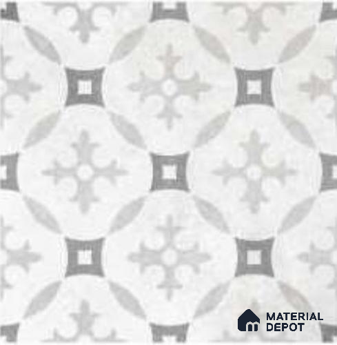 Moroccans Floor Tile TL 12142 B 20073 Cloud Austin 1 ft x 1 ft Matte Finish Vitrified Tile - 9 mm