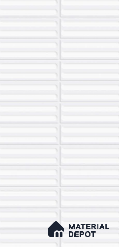 Faux Subway Wall Tile TL 11944 Impero Milky Luster Decor 2 ft x 1 ft Ceramic Matte Finish - 9 mm