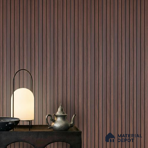Black Geometric Look Charcoal Decorative Wall Panel PN 04495 8 ft x 2 ft - 4 mm | Suitable for Feature Wall, TV Unit & Living Room | Width is Subjected to 5% Variation