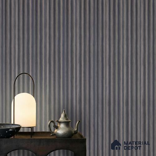 Black Stone Louver PN 04613 9.5 ft x 4.7 inch Charcoal Panel - 12 mm | Suitable for Feature Wall, TV Unit & Living Room | Width is Subjected to 5% Variation