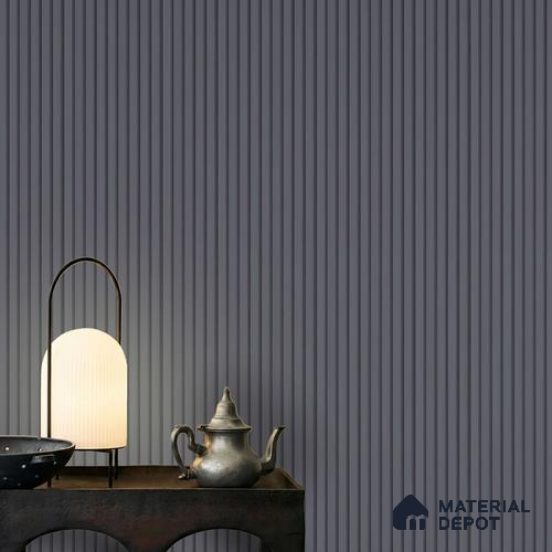 Grey Plain Colour Louver PN 04627 9.5 ft x 4.7 inch Charcoal Panel - 12 mm | Suitable for Feature Wall, TV Unit & Living Room | Width is Subjected to 5% Variation