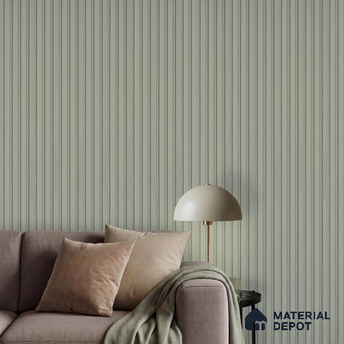 Beige Plain Colour Louver PN 05920 8 ft x 6 inch Charcoal Panel - 10 mm | Suitable for Feature Wall, TV Unit & Living Room | Width is Subjected to 5% Variation