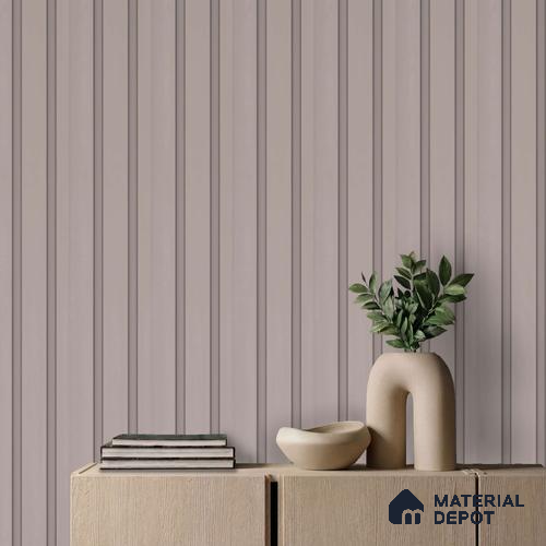 Grey Plain Colour Louver PN 06219 9.5 ft x 4.7 inch Charcoal Panel - 12 mm | Suitable for Feature Wall, TV Unit & Living Room | Width is Subjected to 5% Variation