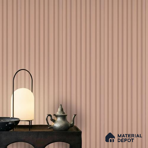 Cream Plain Colour Louver PN 06221 9.5 ft x 4.7 inch Charcoal Panel - 12 mm | Suitable for Feature Wall, TV Unit & Living Room | Width is Subjected to 5% Variation