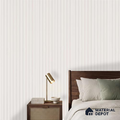 White Plain Colour Louver PN 06256 9.5 ft x 4.7 inch Charcoal Panel - 12 mm | Suitable for Feature Wall, TV Unit & Living Room | Width is Subjected to 5% Variation