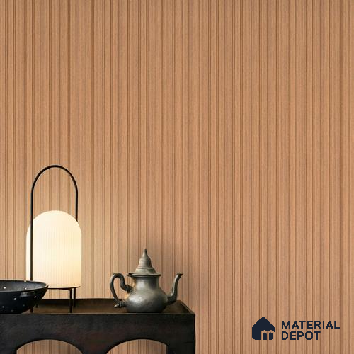 Brown Wooden Louver PN 06268 9.5 ft x 4.7 inch Charcoal Panel - 12 mm | Suitable for Feature Wall, TV Unit & Living Room | Width is Subjected to 5% Variation