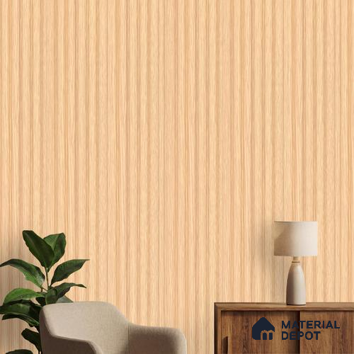 Brown Wooden Louver PN 06279 9.5 ft x 4.7 inch Charcoal Panel - 12 mm | Suitable for Feature Wall, TV Unit & Living Room | Width is Subjected to 5% Variation