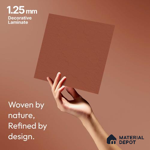 Stone Look LM 18306 8 ft x 4 ft Texture Finish Decorative Laminate - 1.25 mm | Suitable for TV Unit, Wardrobe, Kitchen Cabinets