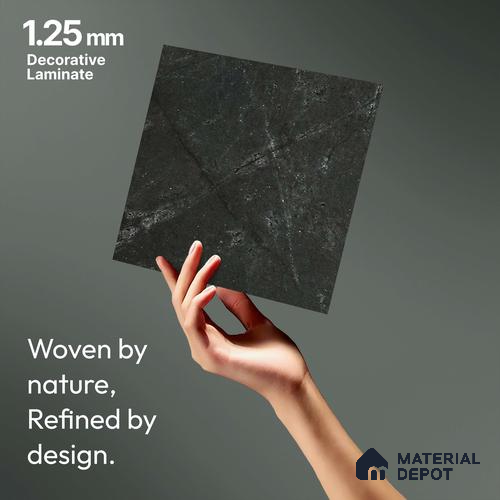Stone Look LM 18312 8 ft x 4 ft Texture Finish Decorative Laminate - 1.25 mm | Suitable for TV Unit, Wardrobe, Kitchen Cabinets