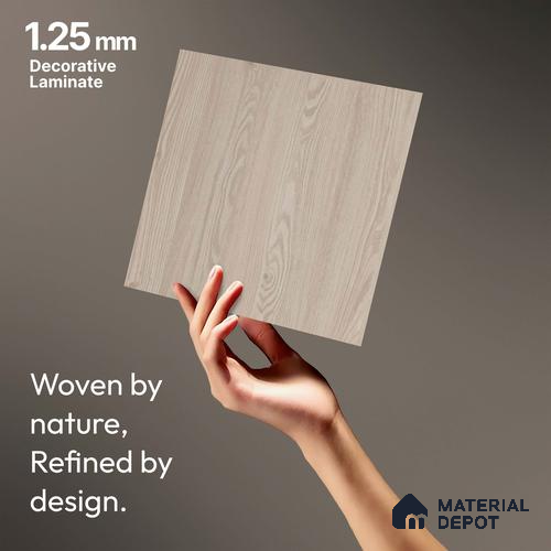Wooden Look LM 18314 8 ft x 4 ft Texture Finish Decorative Laminate - 1.25 mm | Suitable for TV Unit, Wardrobe, Kitchen Cabinets