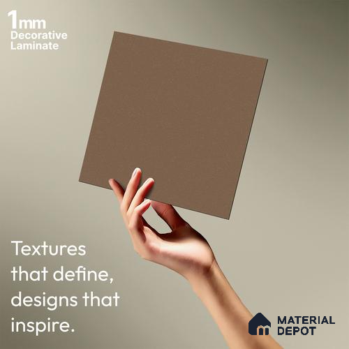 Sandrift Textured Solid Look WP 5 903 8 ft x 4 ft Texture Finish Decorative Laminate - 1 mm | Suitable for TV Unit, Wardrobe, Kitchen Cabinets